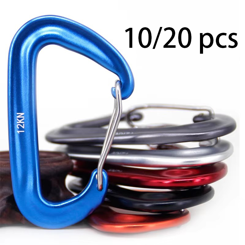 10/20Pcs Aluminum Alloy D-Shap - Outdoor Camping Hammock recension och pris