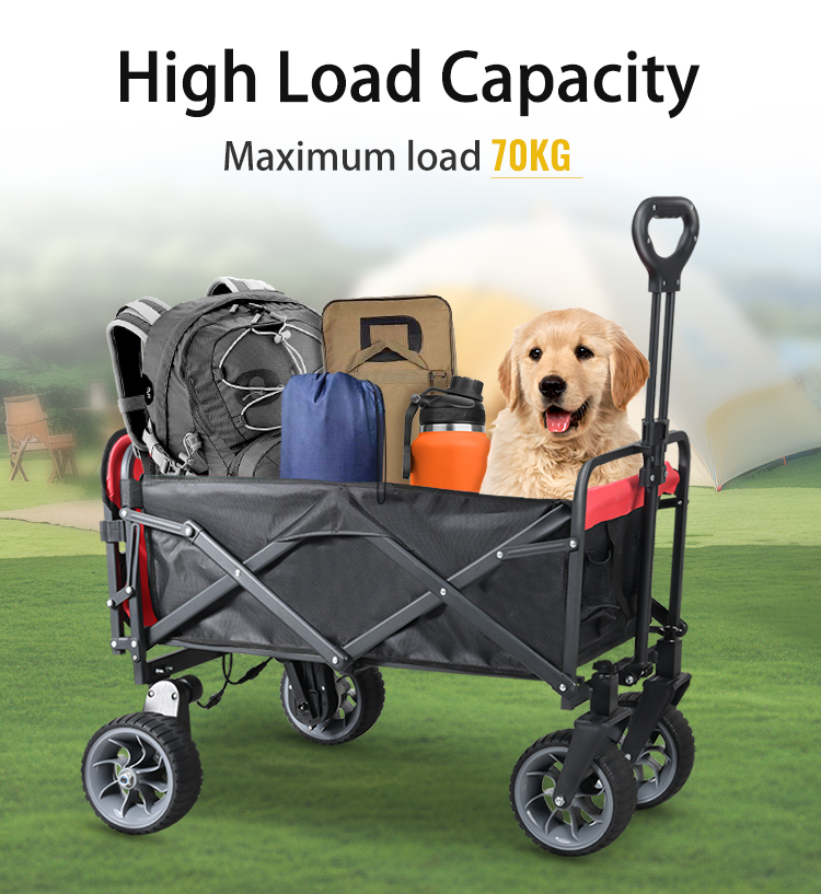 Electric Camping Wagon Cart Fo - Camp Table Folding recension och pris
