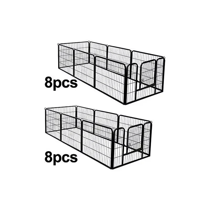 Modern Stainless Steel Pet Fen - Outdoor Camping Dog Fence recension och pris