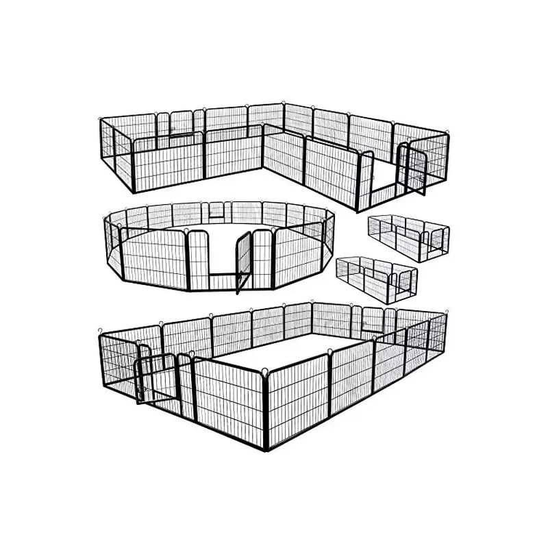 Modern Stainless Steel Pet Fen - Outdoor Camping Dog Fence recension och pris