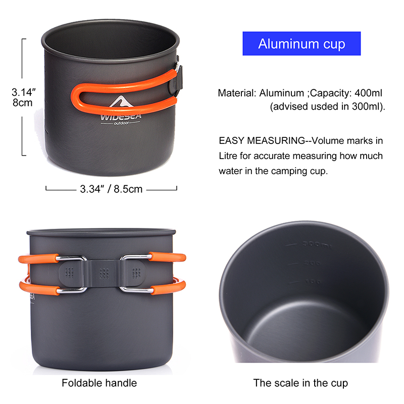 Widesea Camping Cookware Set O - Outdoor Camping World recension och pris