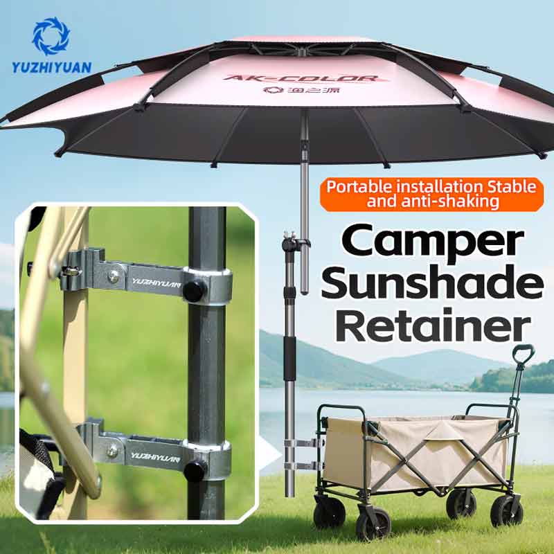 Adjustable Aluminum Alloy Camp - Outdoor Camping Umbrella recension och pris