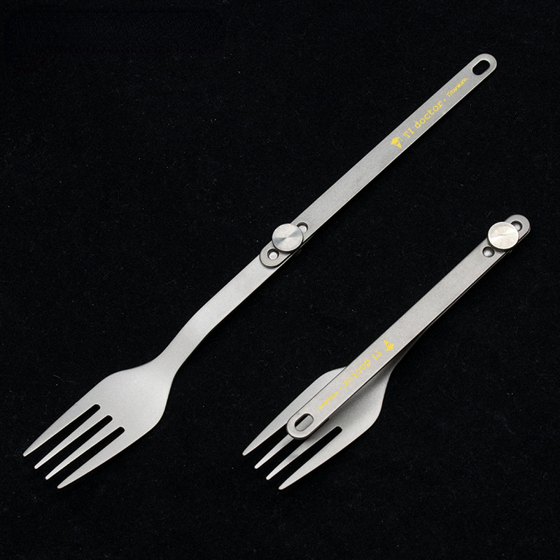 Pure Titanium Cutlery Spoon Fo - Outdoor Camping Uk recension och pris