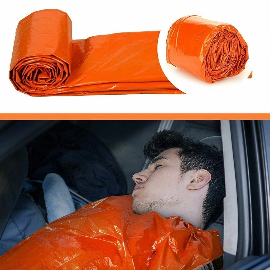 Emergency Sleeping Bag Thermal - Outdoor Camping Activities For Adults recension och pris