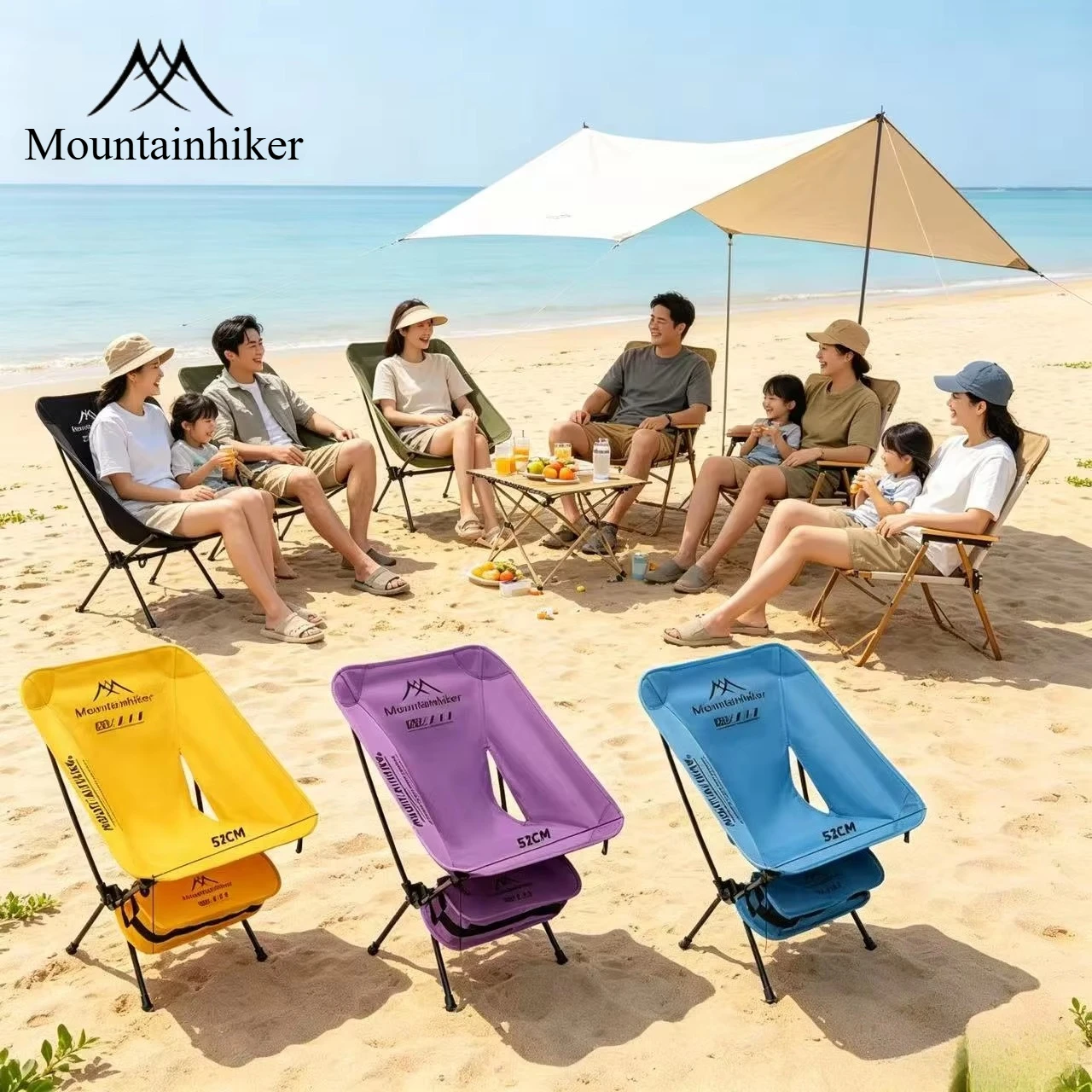 Ultra Light Folding Moon Chair - Outdoor Camping Table And Chairs recension och pris