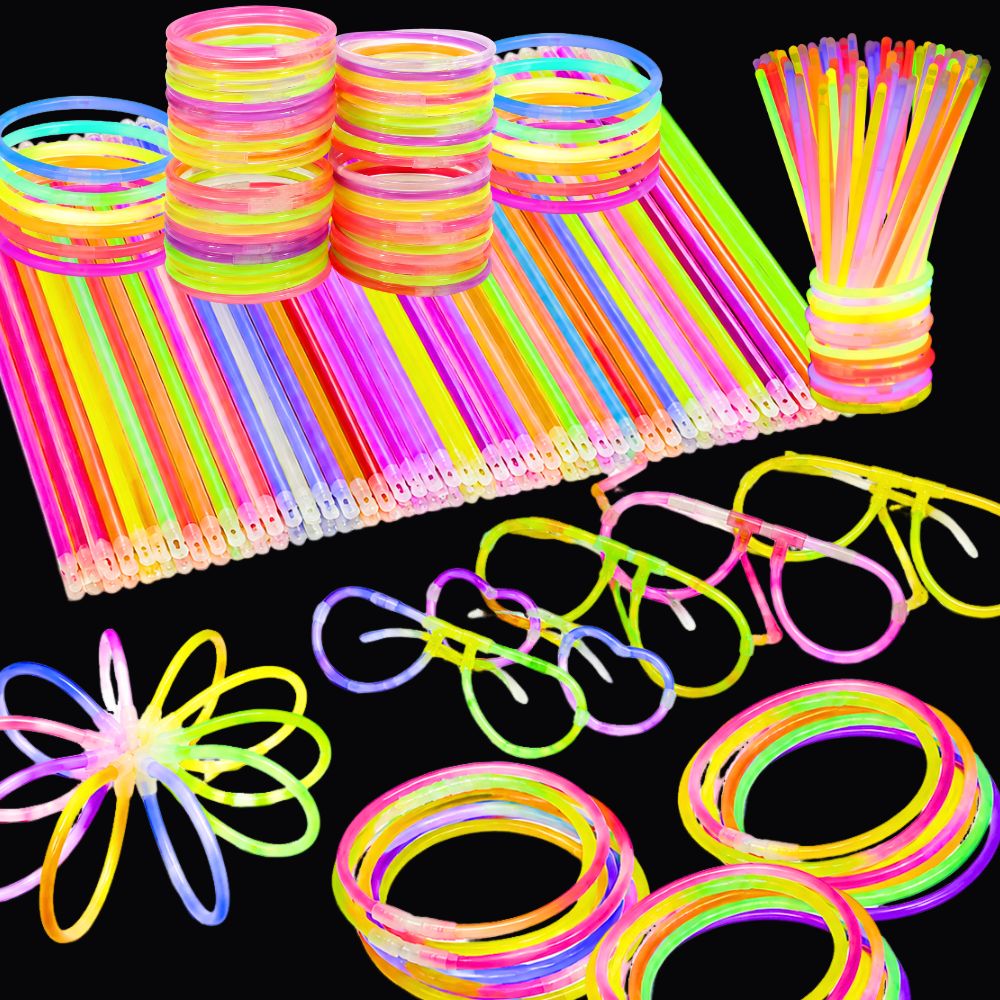 64/121pcs Multi‑Color Random G - Glow Sticks Survival recension och pris