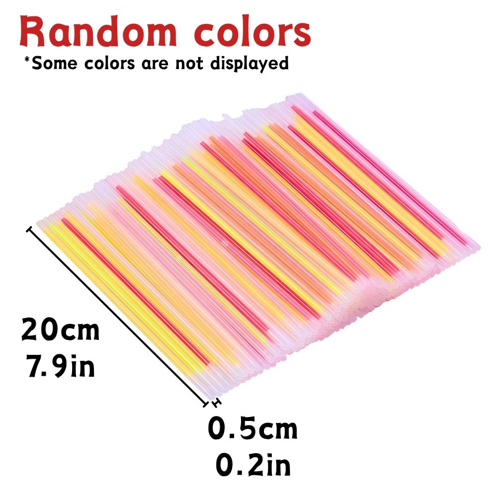 64/121pcs Multi‑Color Random G - Glow Sticks Survival recension och pris