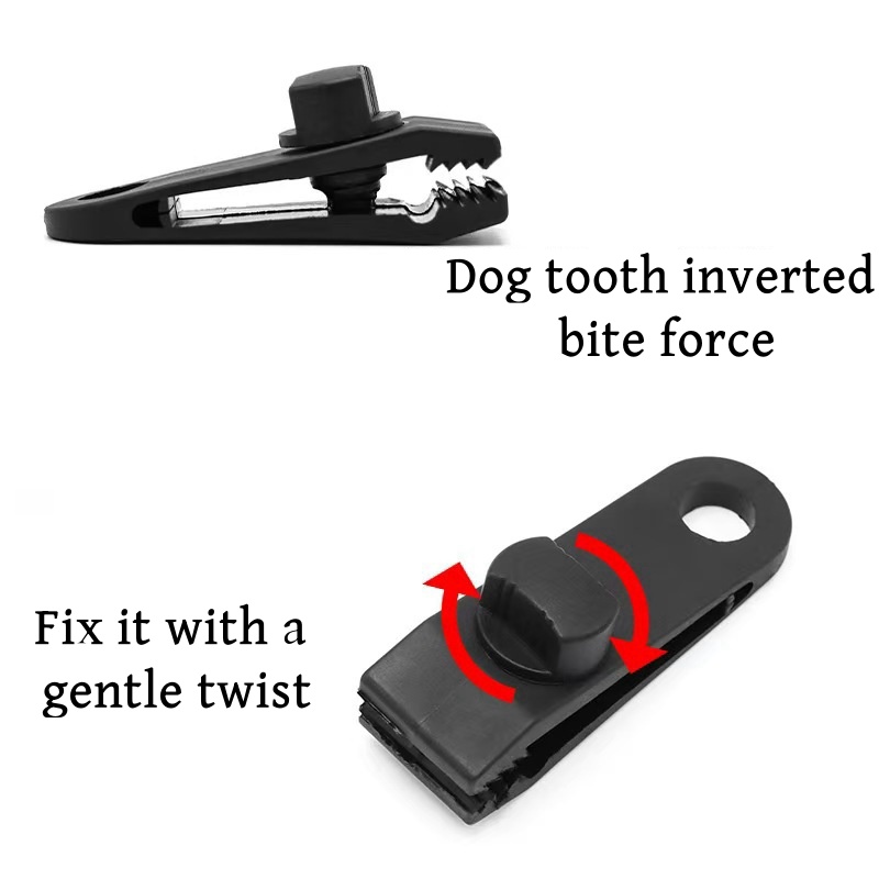 Camping Tarp Clips Clamp Canva - Outdoor Camping Tarp recension och pris