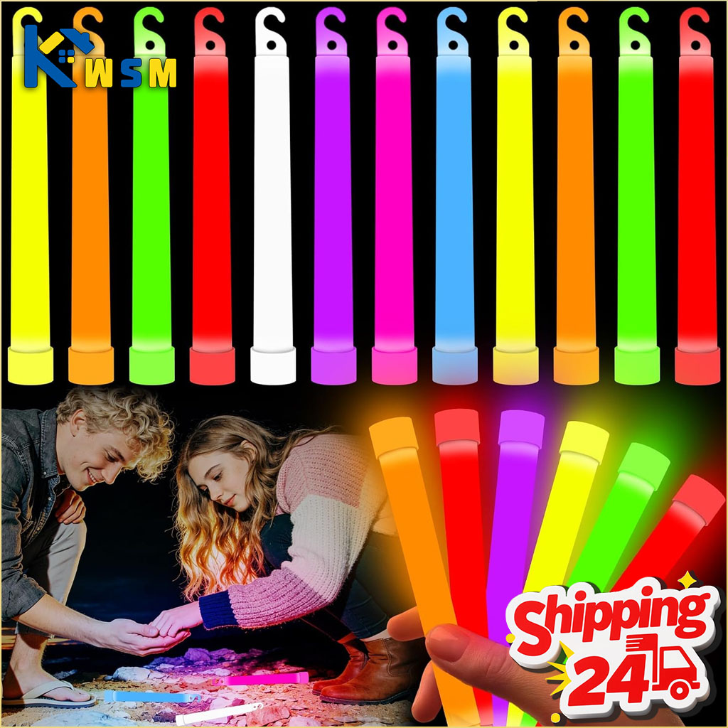 10-50PCS Glow Sticks Bright Lo - Glow Sticks Survival recension och pris