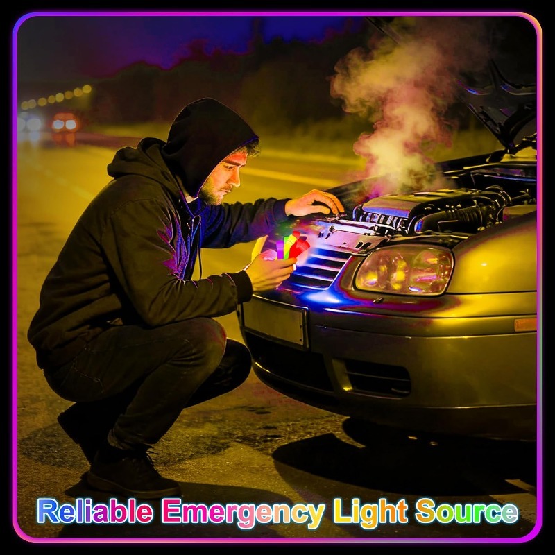 10-50PCS Glow Sticks Bright Lo - Glow Sticks Survival recension och pris