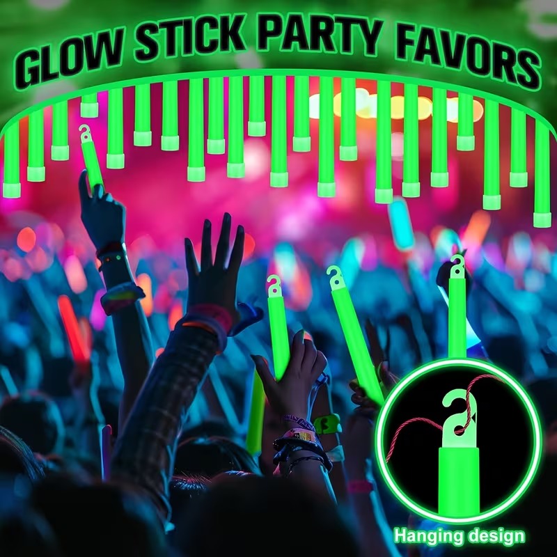 10-50PCS Glow Sticks Bright Lo - Glow Sticks Survival recension och pris