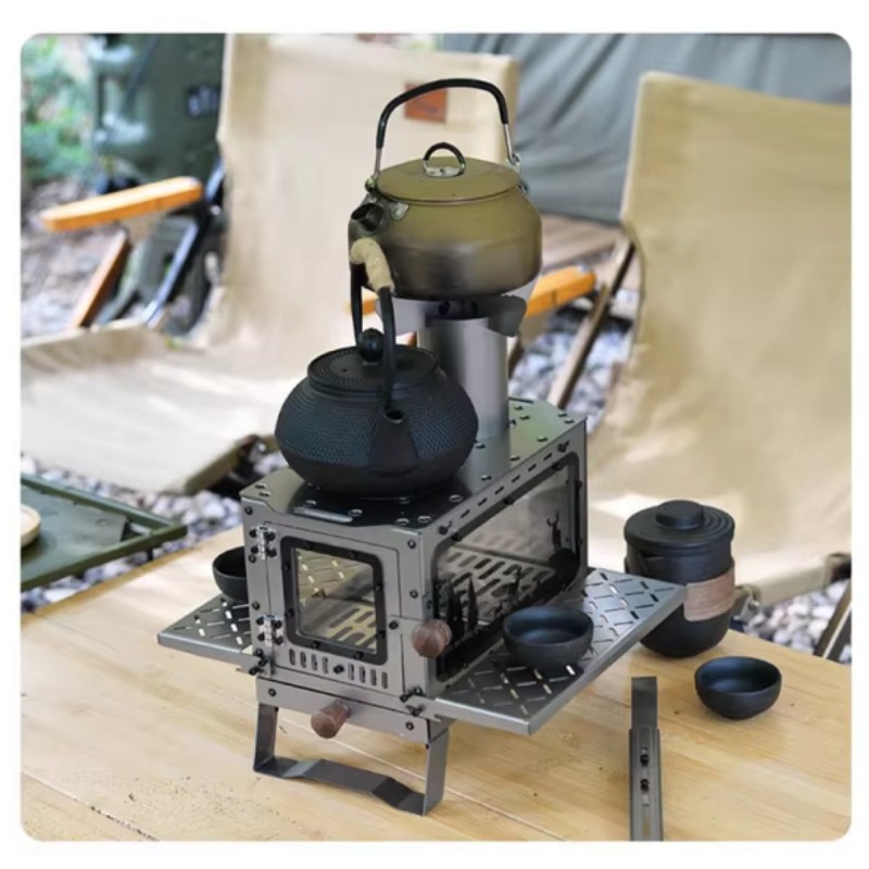 Mini Portable Stainless Steel  - Outdoor Camping Fireplace recension och pris