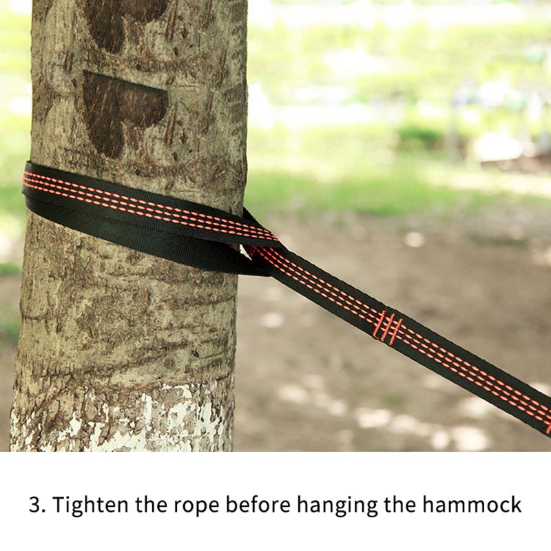 【2Pcs Special Reinforced Polye - Outdoor Camping Hammock recension och pris