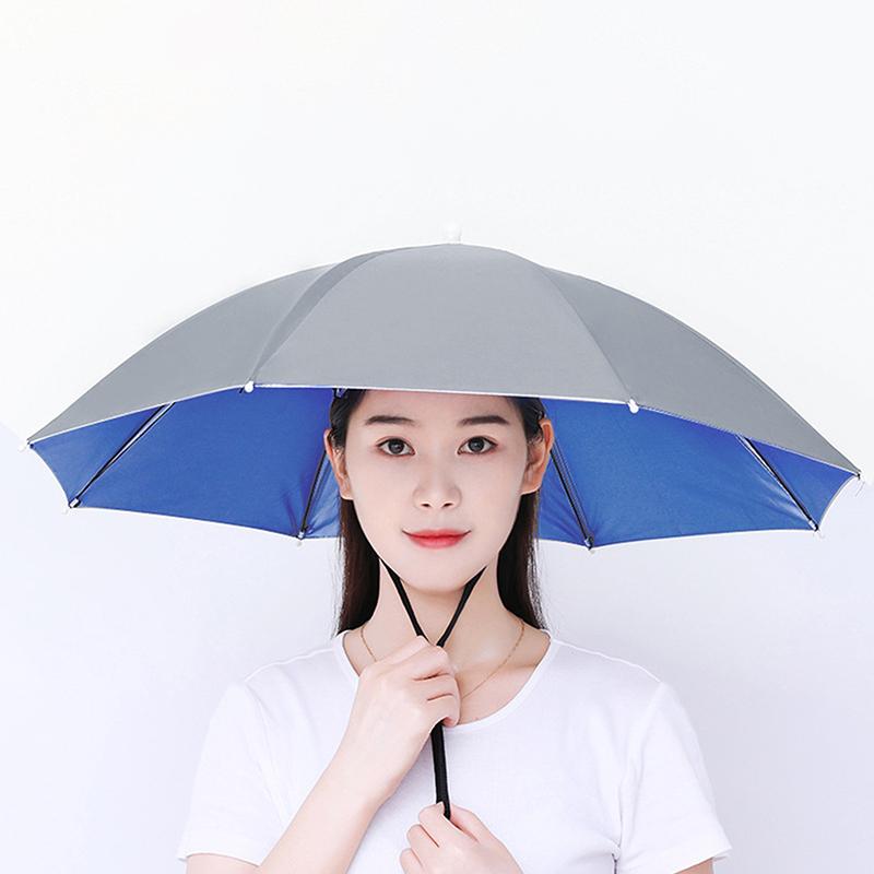 Foldable Head Wear Umbrella Ha - Outdoor Camping Activities For Adults recension och pris