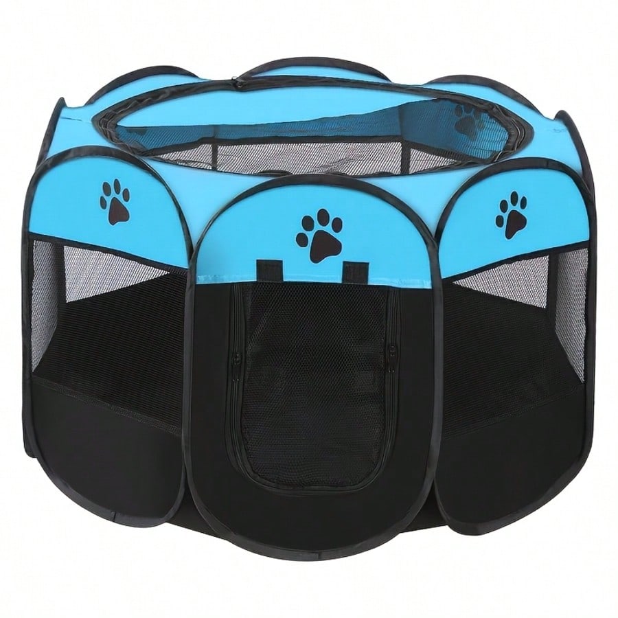 This Foldable Octagonal Pet Fe - Outdoor Camping Dog Fence recension och pris