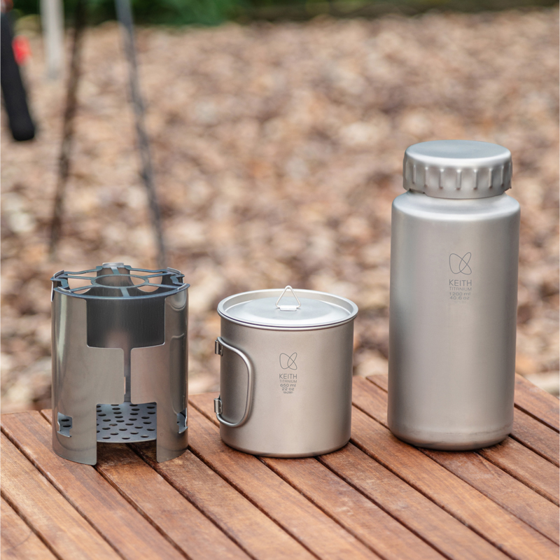 KEITH Pure Titanium Nesting Ca - Outdoor Camping World recension och pris
