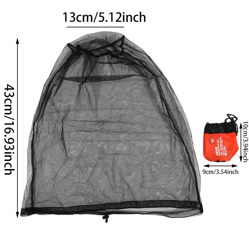 Outdoor Mosquito Head Mesh Net - Outdoor Yurt Camping recension och pris