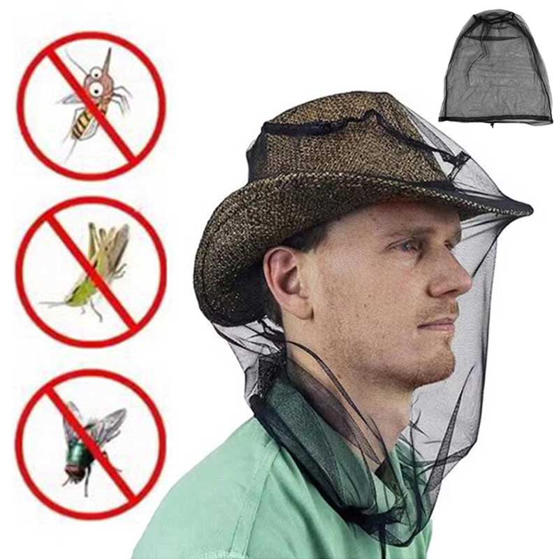 Outdoor Mosquito Head Mesh Net - Outdoor Yurt Camping recension och pris