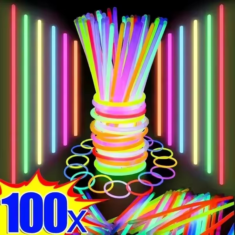 50/100Pcs Fluorescence Sticks  - Glow Sticks Survival recension och pris