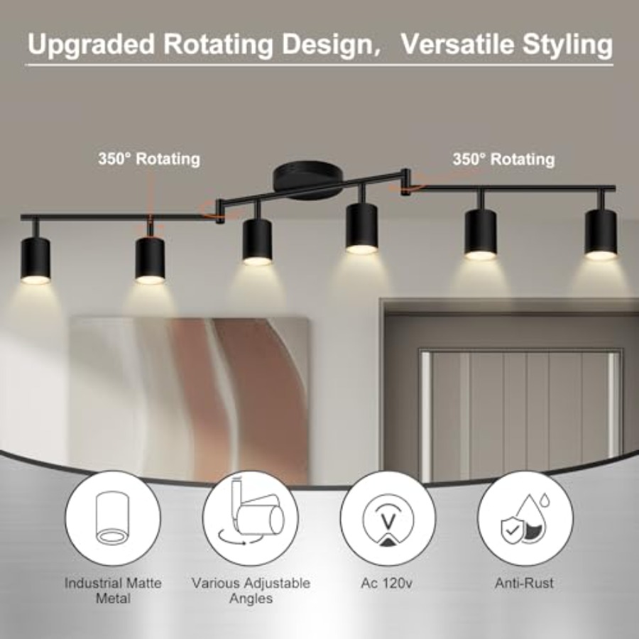 Track ing Fixtures Ceiling, Ma - Headlamp recension och pris