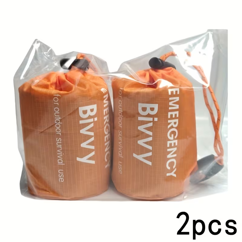 2 emergency sleeping bags, sui - Outdoor Camping Activities For Adults recension och pris