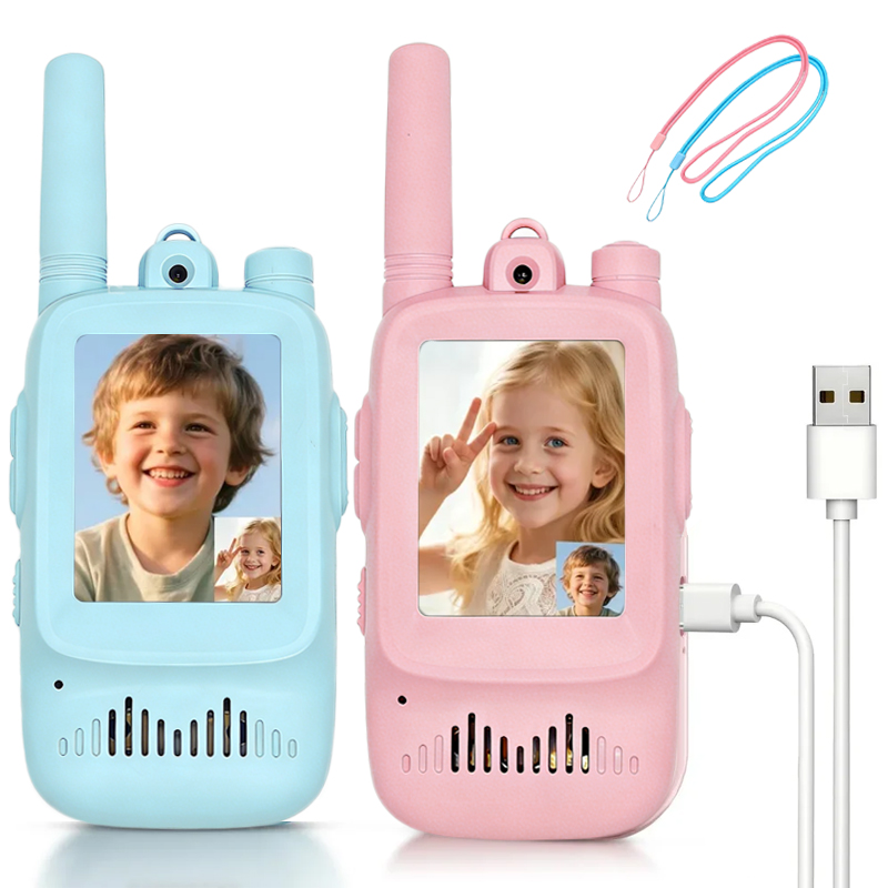 2pcs Kids Video Walkie Talkie  - Outdoor Camping Toys recension och pris