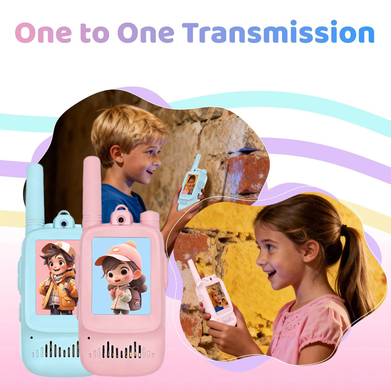 2pcs Kids Video Walkie Talkie  - Outdoor Camping Toys recension och pris