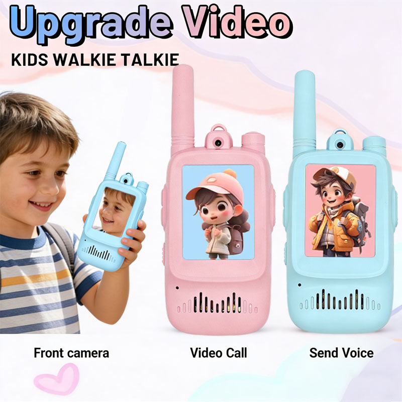 2pcs Kids Video Walkie Talkie  - Outdoor Camping Toys recension och pris