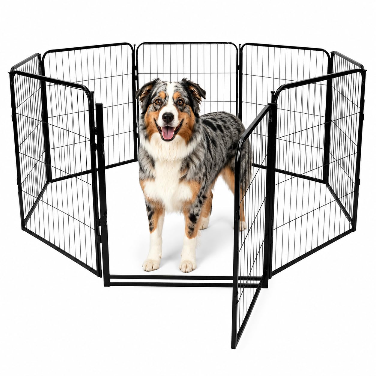 32'' 8 Panels Heavy Duty Dog P - Outdoor Camping Dog Fence recension och pris