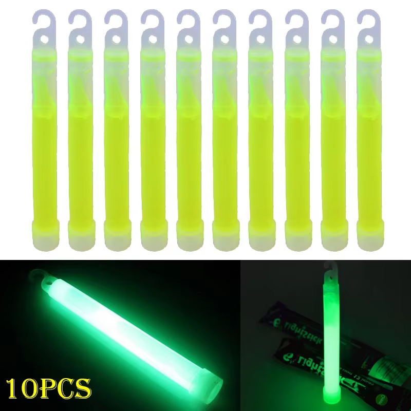 1-20pcs Glow Sticks With Hook  - Glow Sticks Survival recension och pris