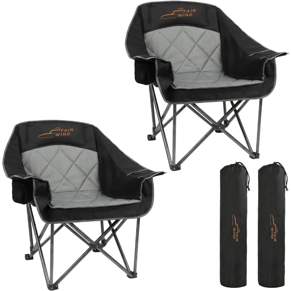 Oversized Padded Camping Chair - Camping Quad recension och pris