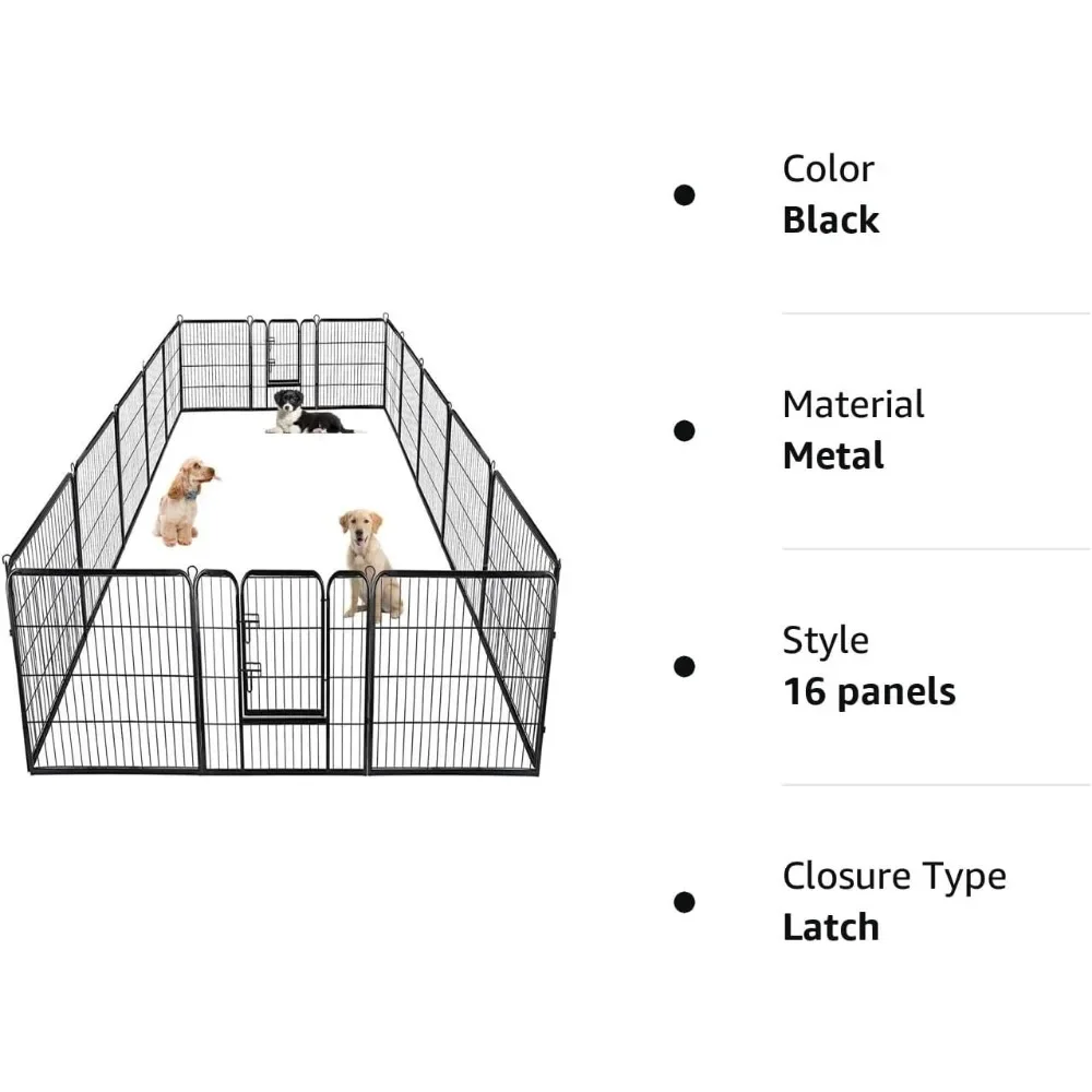 Dog Playpen Pet Dog Fence 40 I - Outdoor Camping Dog Fence recension och pris