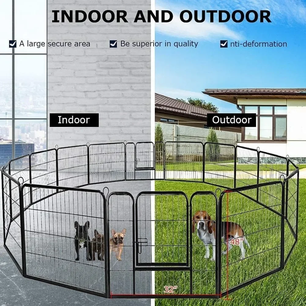 Dog Playpen Pet Dog Fence 40 I - Outdoor Camping Dog Fence recension och pris