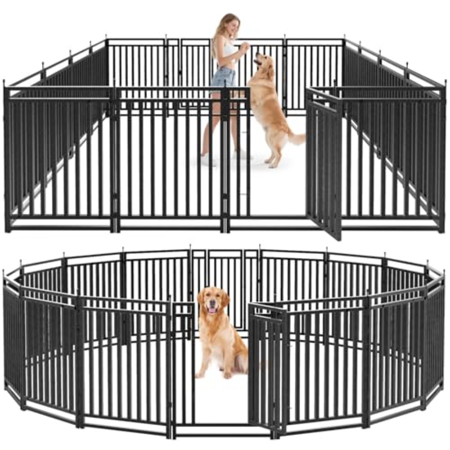 Portable Puppy Playpen Dog Ken - Outdoor Camping Dog Fence recension och pris