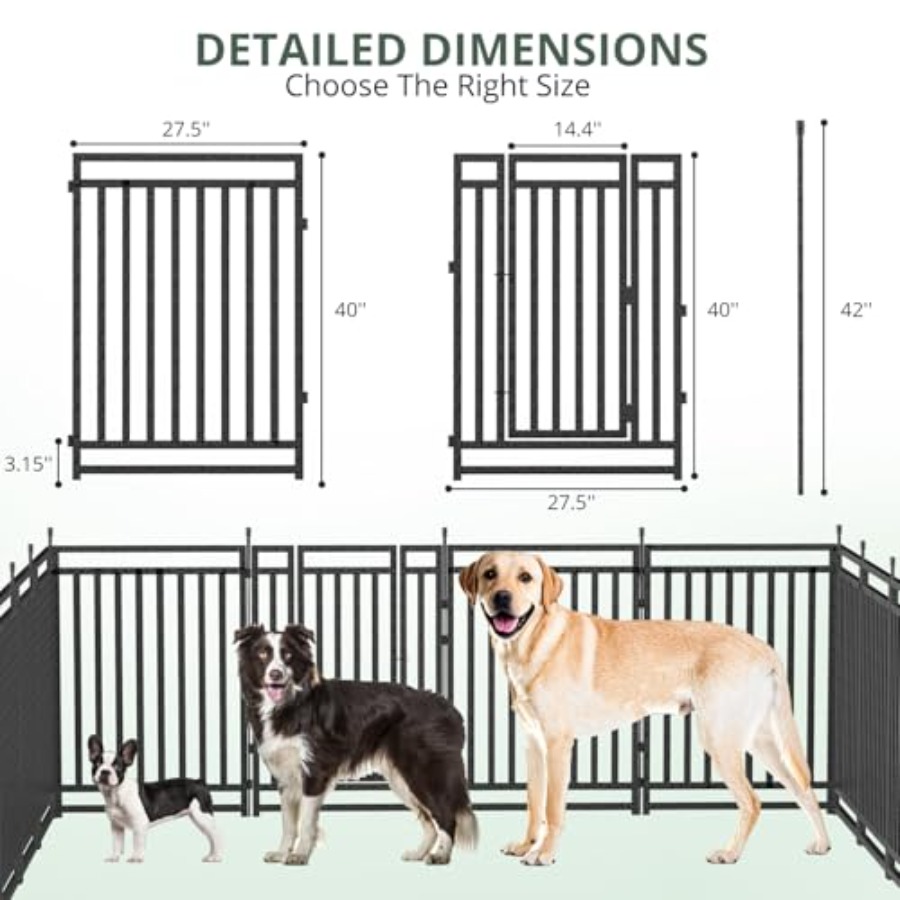 Portable Puppy Playpen Dog Ken - Outdoor Camping Dog Fence recension och pris