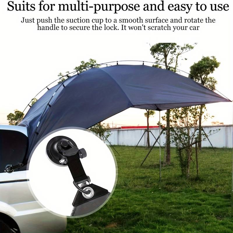 4Pcs Motorhomes Car Suction Cu - Outdoor Camping Tarp recension och pris