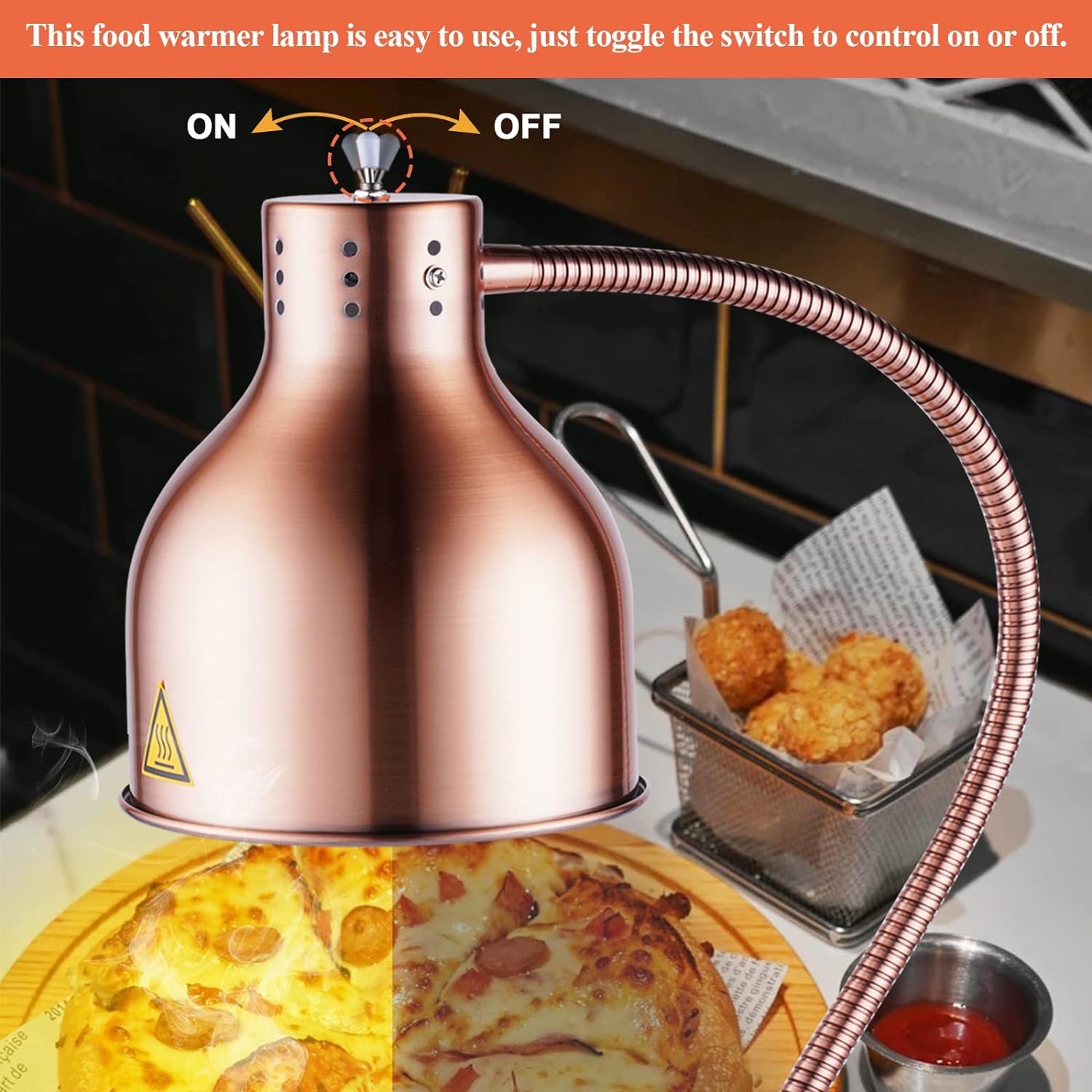 Silver Single Head Food Warmer - Headlamp recension och pris