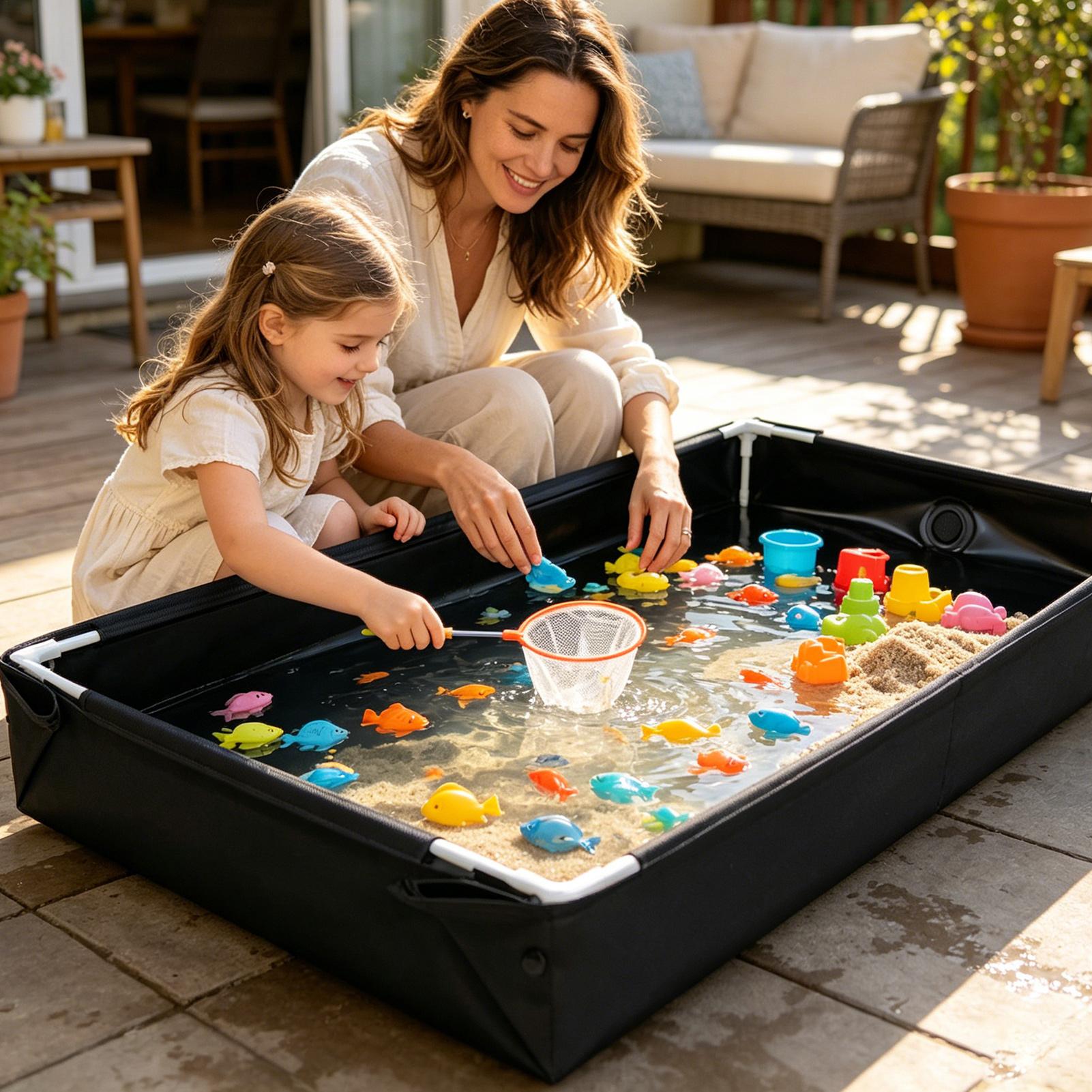 Outdoor water play and sand po - Outdoor Camping Toys recension och pris