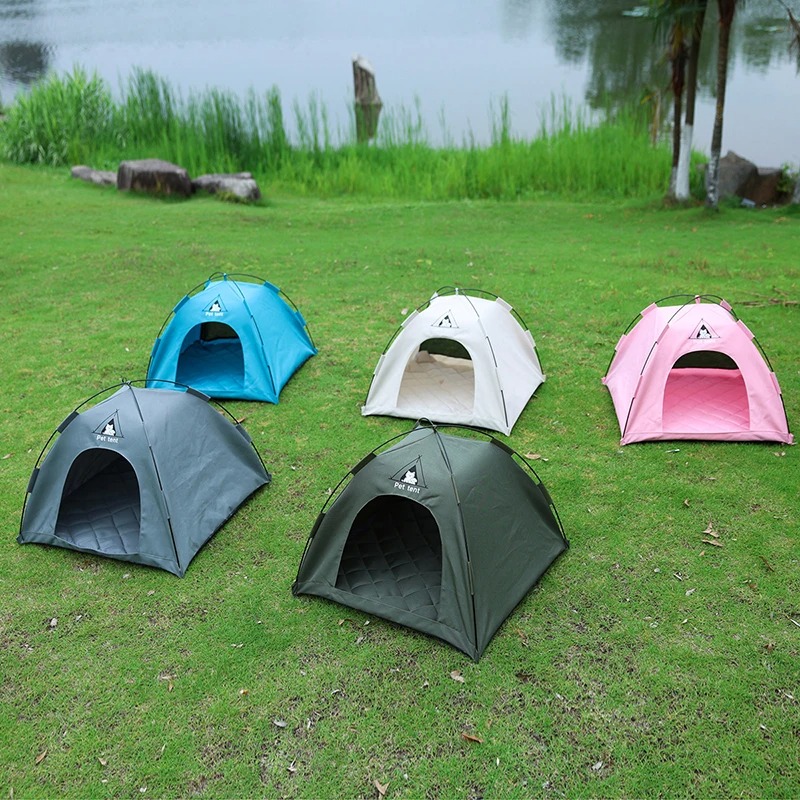 Foldable Cat House Pet Tent Fo - Outdoor Camping Dog Fence recension och pris
