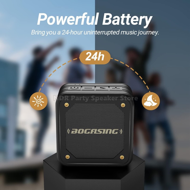 M10 15W Speaker BT 5.0 Portabl - Outdoor Camping Videos recension och pris
